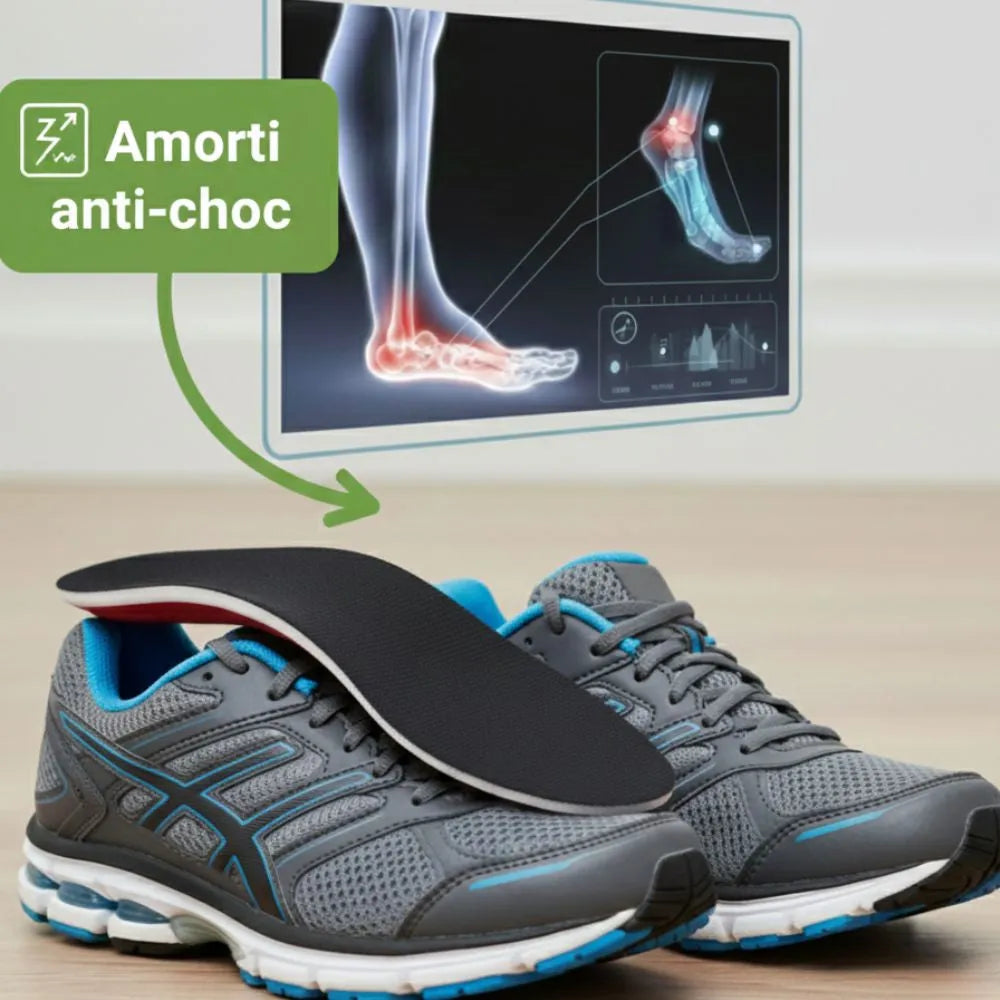 ORTHOLIFT™ - Semelle ortopédico : comodidad Ultime & Soutien Personnalisé