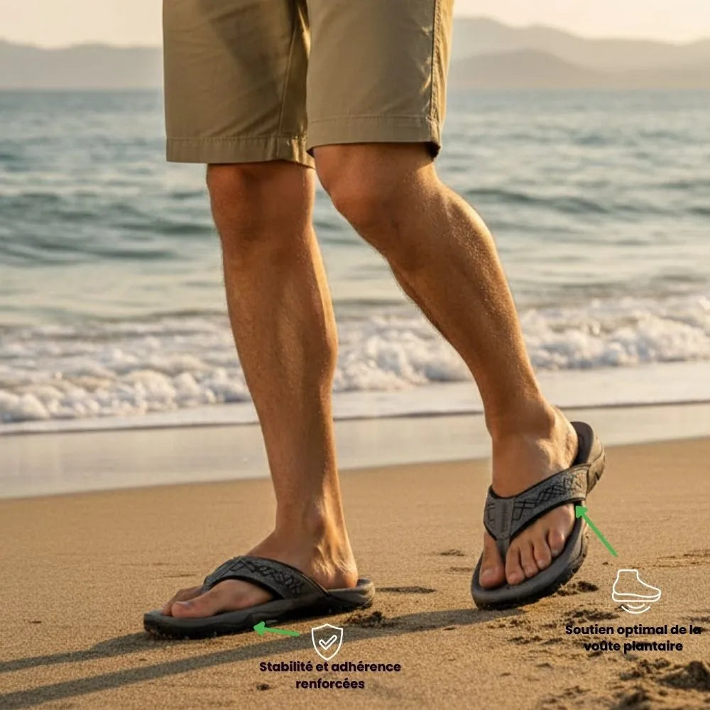Sandalia ortopédico hombre cómodo – Maintien & légèreté