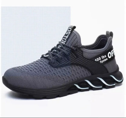 Zapatos de seguridad hombre basket respirante embout acier