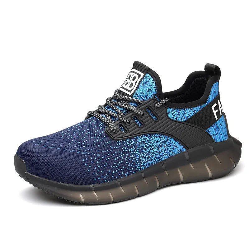 Zapatos de seguridad hombre basket respirante embout acier