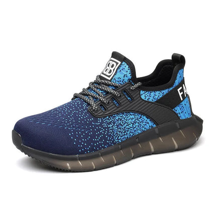 Zapatos de seguridad hombre basket respirante embout acier